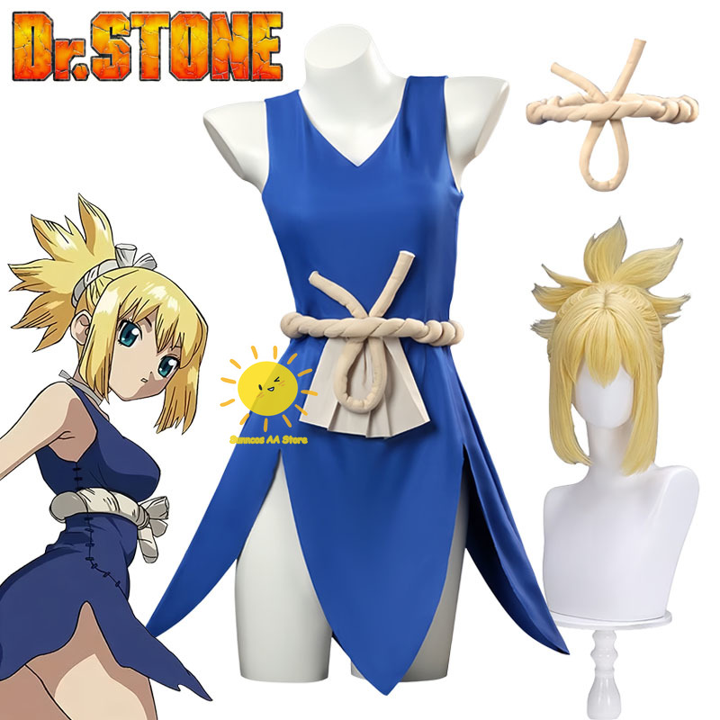 Anime Cosplay Waifu - Anime Dr. Stone Cosplay Kohaku Kostiumy