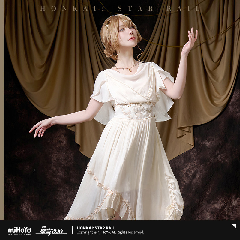 Anime Cosplay Dress To Impress - Sukienka Aglaea, spódnica, mIHOYO Game Honkai