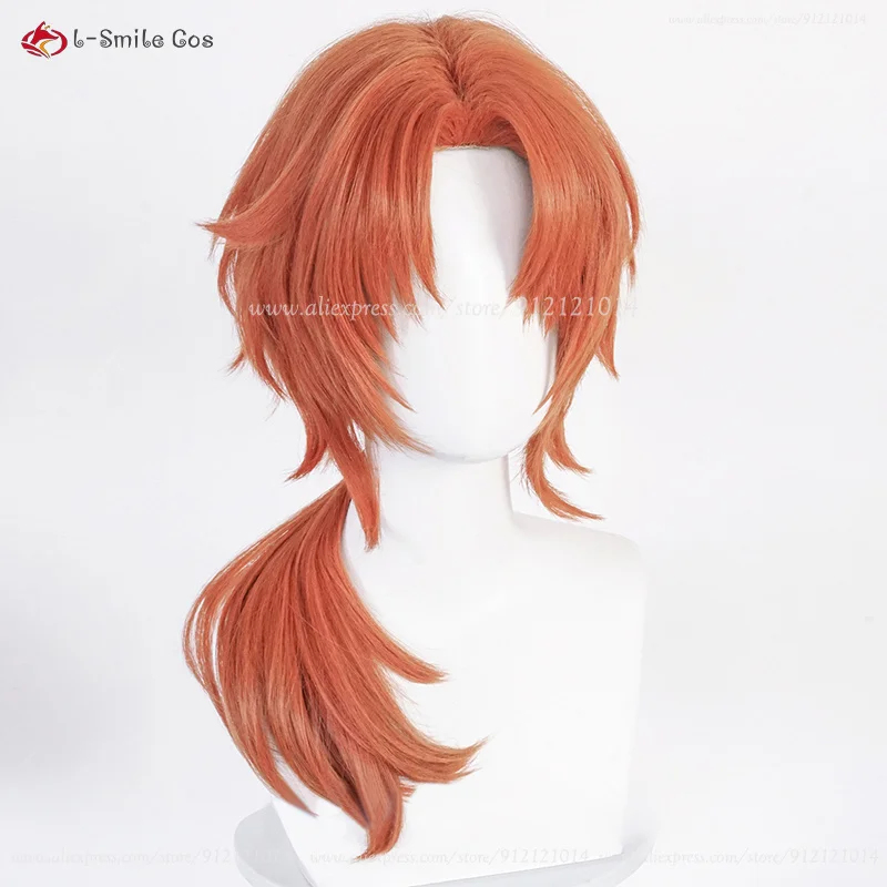 Anime Cosplay Orange Hair - Peruka Cosplay Xiaoxiao Anime Hanako-kun Aoi