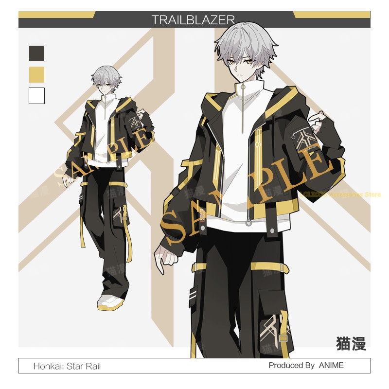 Anime Cosplay Swimsuit - Gra Honkai: Star Rail Seria Trailblazer