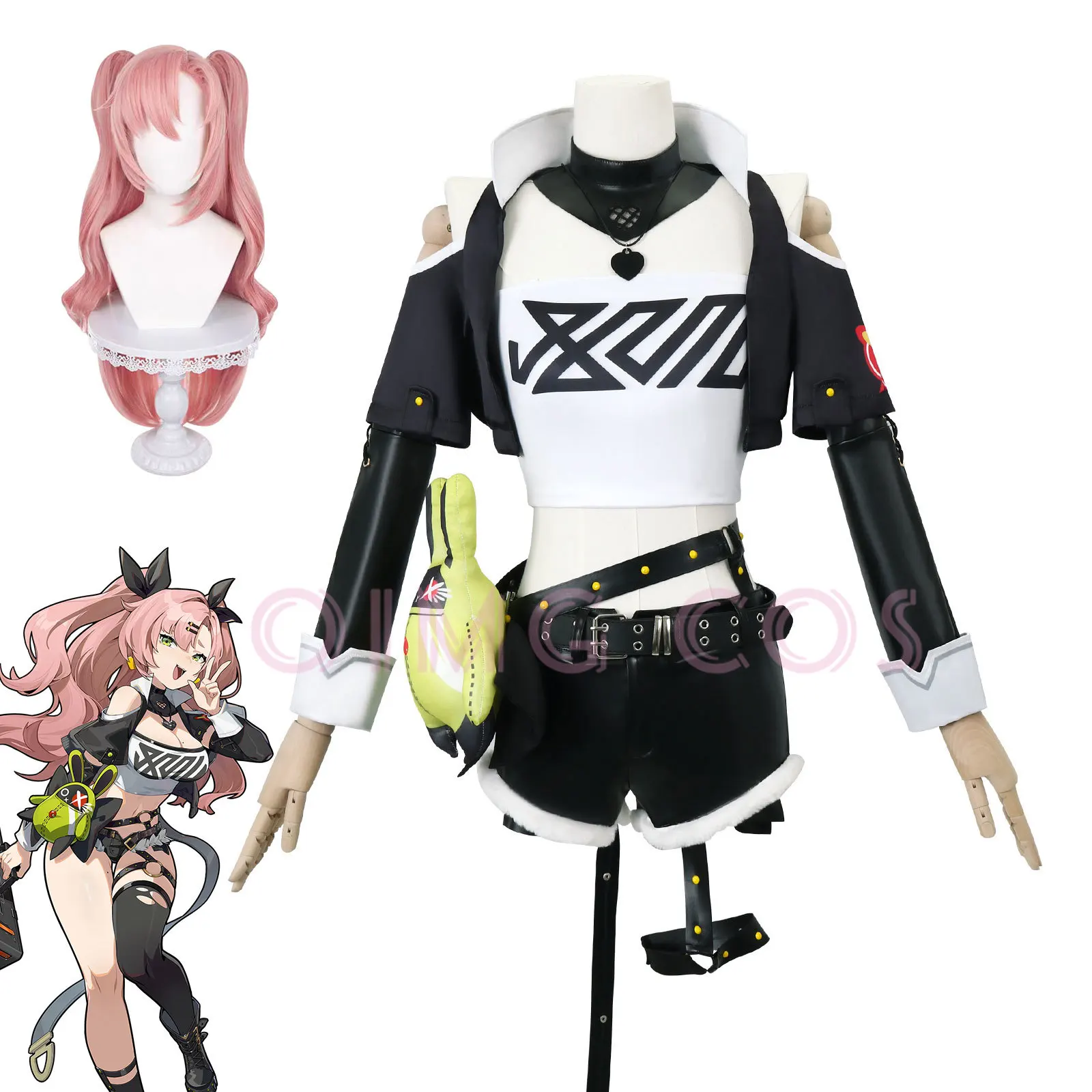 Anime Cosplay Waifu - Kostium Cosplay Nicole Demara Zenless Zone