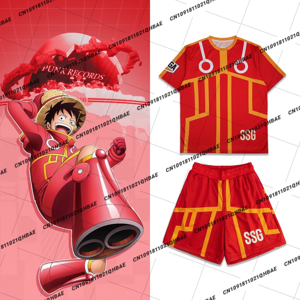 Anime Cosplay Anime - Nowy zestaw dla fanów anime: Monkey