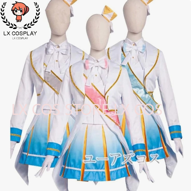 Anime Cosplay Live - Love Live! Kostium Cosplay Nijigasaki Uehara