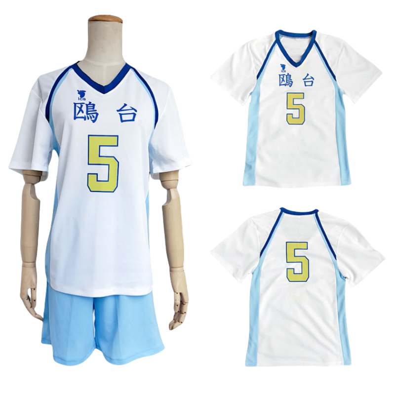 Anime Cosplay Japanese - Anime japońskie Haikyuu!! Korai Hoshiumi Koszulka