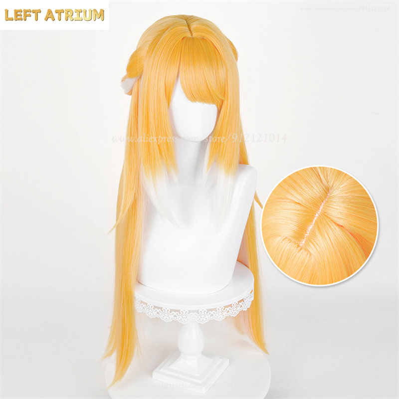 Peruka Cosplay ZZZ Ju Fufu Pom – Anime Cosplay Orange Hair recenzja i cena
