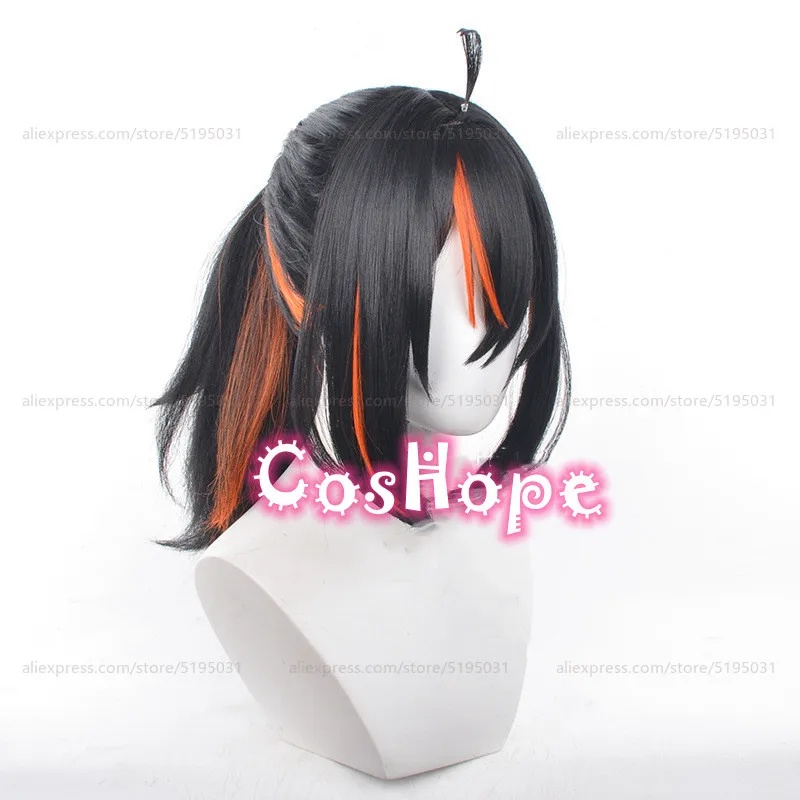 d;4'v\6.h/Zhu Yuan 55cm Długie – Anime Cosplay Orange Hair recenzja i cena