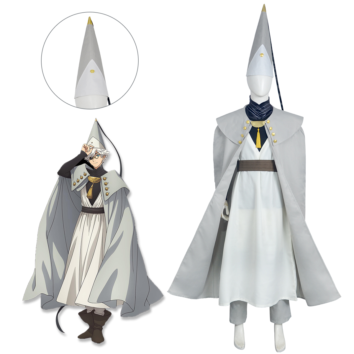 Strój Cosplay Magika Qifreya w – Anime Cosplay Male recenzja i cena