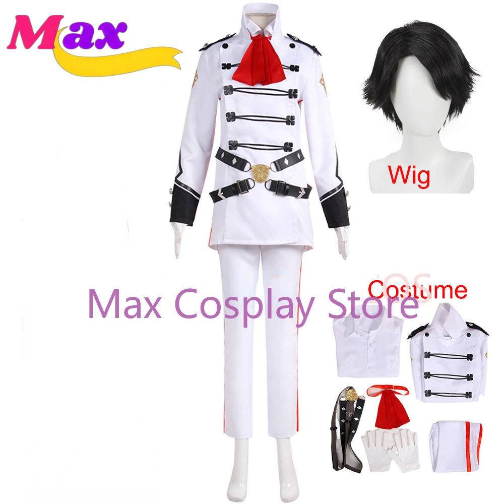 Max Kazuma Asogi Kazuma Biały  – Anime Cosplay Nz recenzja i cena