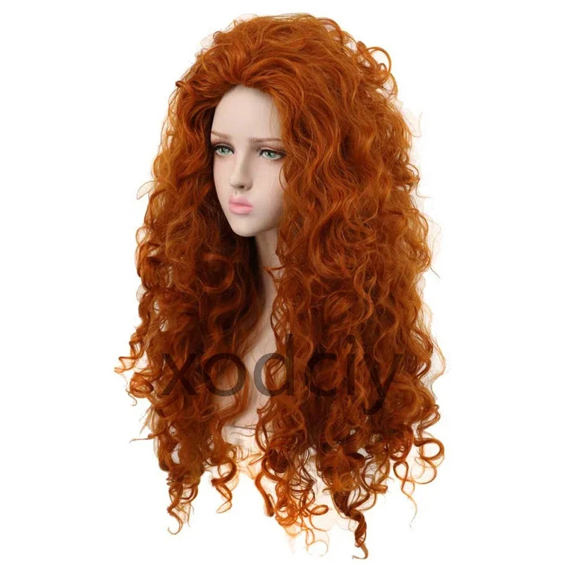 EW5DY20Filmowa Peruka Cosplay  – Anime Cosplay Orange Hair recenzja i cena
