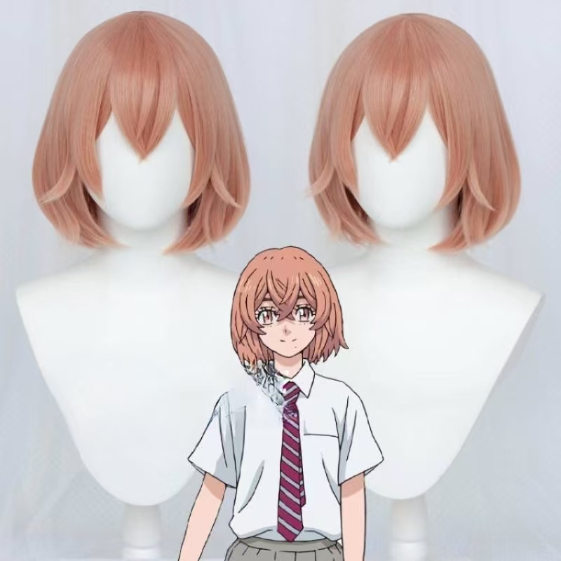 Peruka cosplayowa Tokyo Reveng – Anime Cosplay Orange Hair recenzja i cena