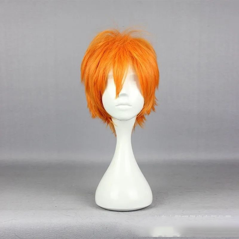 Anime Haikyu!! Peruka do cospl – Anime Cosplay Orange Hair recenzja i cena