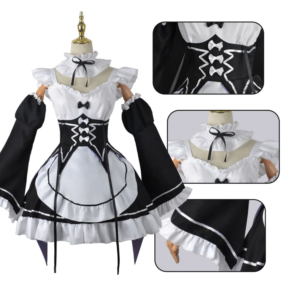 Anime Ram Rem Strój pokojówki  – Anime Cosplay Live recenzja i cena