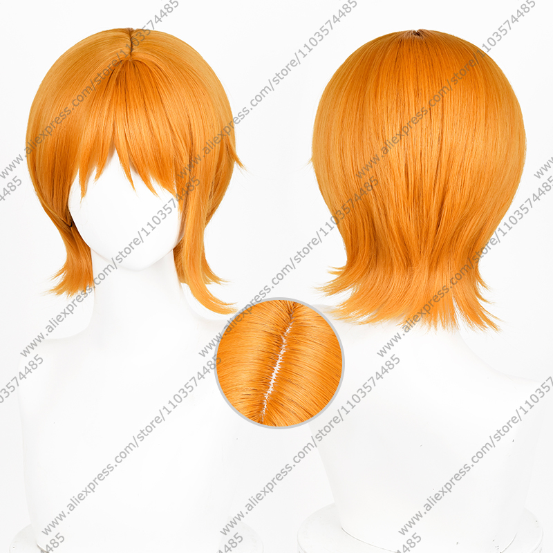 Anime Nami Cosplay Peruki 30 c – Anime Cosplay Orange Hair recenzja i cena